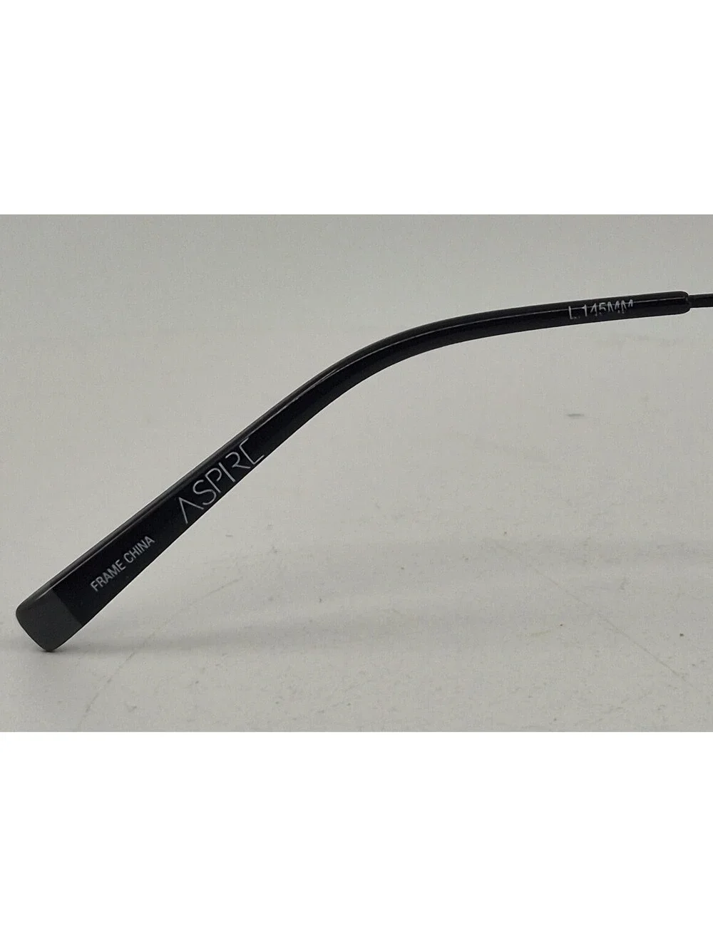 ASPIRE RESOURCEFUL EYEGLASSES TITANIUM FRONT GUNMETAL MATTE 50/20/145